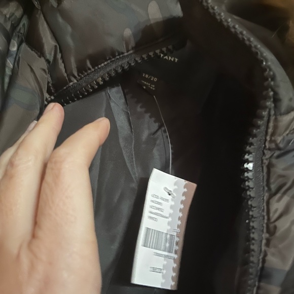 NWT Lane Bryant Faux Fur Hooded Ski Parka 18/20 - Picture 3 of 4